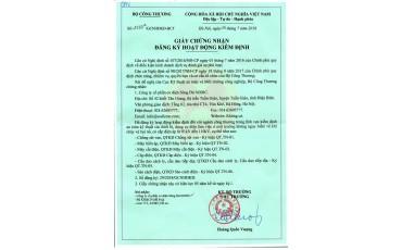 Chứng nhận Kiểm định